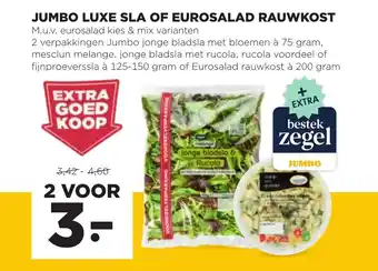 Jumbo Luxe Sla of eurosalad rauwkost