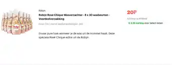 Bol.com Robjin Rosé Chique Wasverzachter aanbieding
