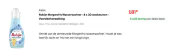 Robjin Morgenfris Wasverzachter - 8x30 wasbeurten