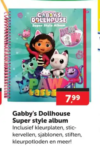 Gabby's Dollhouse Super style album