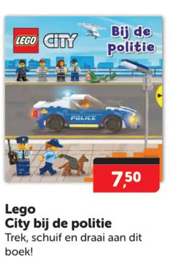 Boekenvoordeel Lego City bij de politie aanbieding