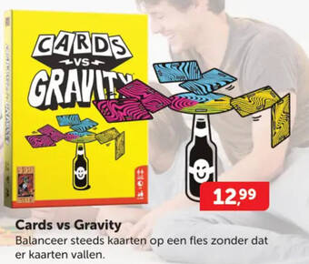 Boekenvoordeel Cards vs Gravity aanbieding