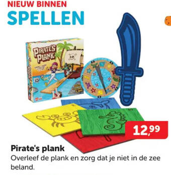 Boekenvoordeel Pirate's plank aanbieding