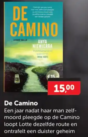 Boekenvoordeel De Camino aanbieding
