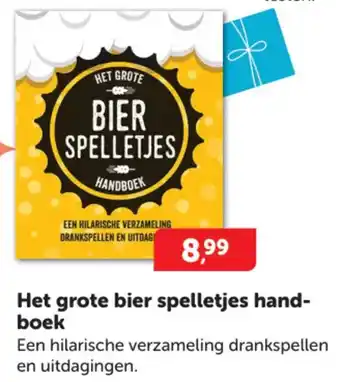 Het grote bier spelletjes handboek