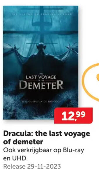 Boekenvoordeel Dracula: the last voyage of demeter aanbieding