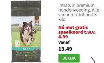 Intratuin premium hondenvoeding