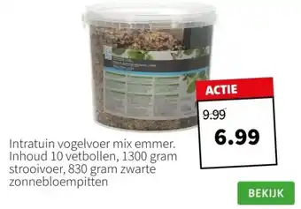 Intratuin Intratuin vogelvoer mix emmer aanbieding