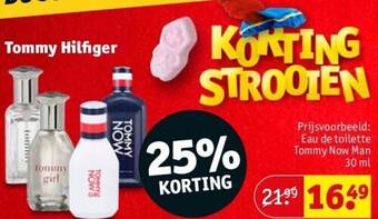 Kruidvat Tommy hilfiger aanbieding