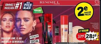 Kruidvat Rimmel thrillseeker pitch black mascara aanbieding
