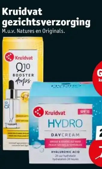 Kruidvat Kruidvat gezichtsverzorging aanbieding