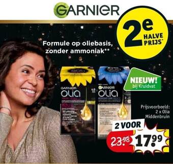 Kruidvat Olia middenbruin aanbieding