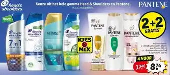Kruidvat Keuze uit het hele gamma head & shoulders en pantene aanbieding