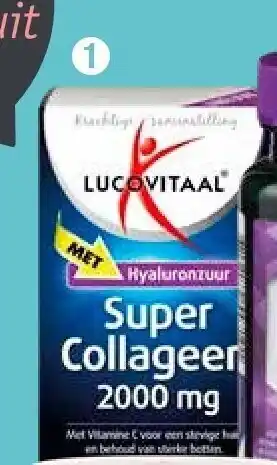 Kruidvat Lucovitaal super collageen 2000 mg aanbieding