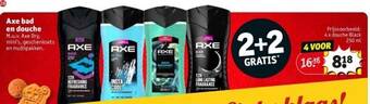 Kruidvat Axe bad en douche aanbieding