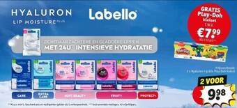 Kruidvat Hyaluron + gratis play-doh kleiset aanbieding