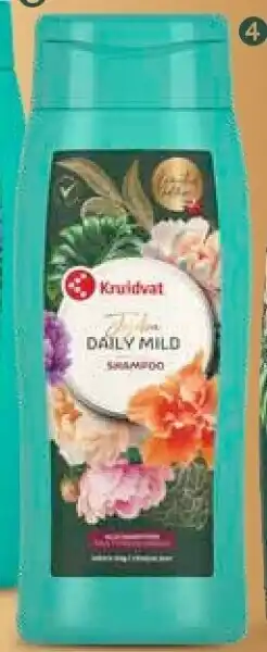 Kruidvat Daily mild shampoo 500 ml aanbieding