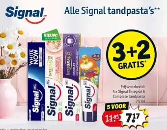 Signal integral 8 complete tandpasta 75 ml
