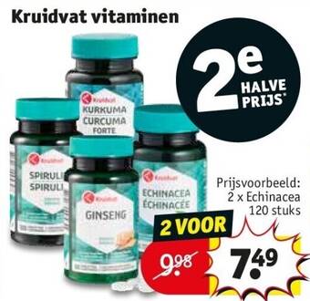 Kruidvat Kruidvat vitaminen aanbieding