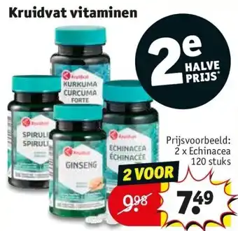 Kruidvat Kruidvat vitaminen aanbieding