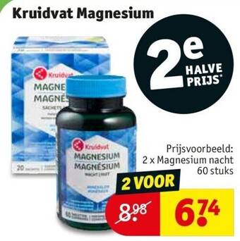 Kruidvat Kruidvat magnesium aanbieding