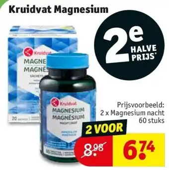 Kruidvat Kruidvat magnesium aanbieding
