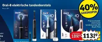 Kruidvat Oral-b elektrische tandenborstels aanbieding