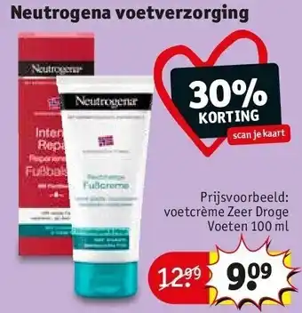Kruidvat Neutrogena voetverzorging aanbieding