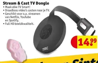 Kruidvat Stream & cast tv dongle aanbieding