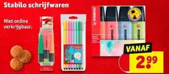 Kruidvat Stabilo schrijfwaren aanbieding