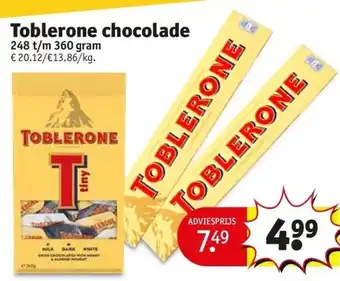 Toblerone chocolade