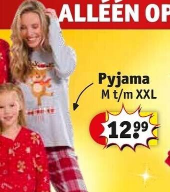 Kruidvat Pyjama aanbieding