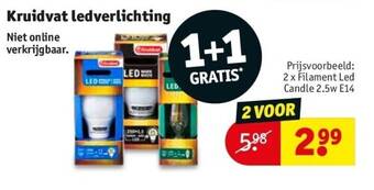 Kruidvat Kruidvat ledverlichting aanbieding