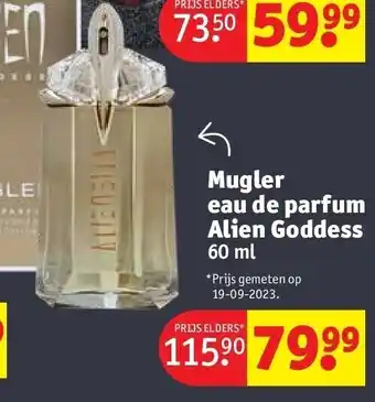 Mugler eau de parfum alien goddess 60 ml