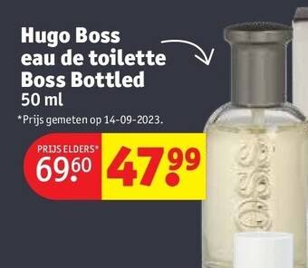 Kruidvat Hugo boss eau de toilette boss bottled aanbieding