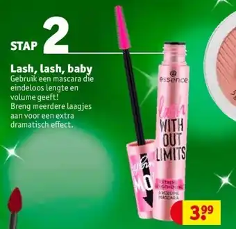 Kruidvat Lash, lash, baby aanbieding