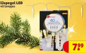 Kruidvat Ijspegel led aanbieding