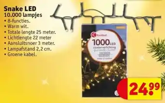 Kruidvat Snake led aanbieding