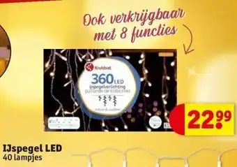 Kruidvat Ijspegel led aanbieding
