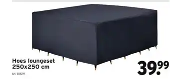 Hoes loungeset 250x250 cm