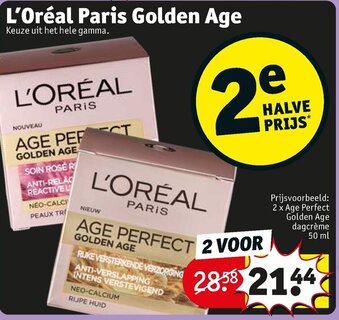 Kruidvat L'Oréal Paris Golden Age aanbieding