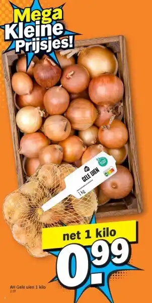 Ah gele uien 1 kilo