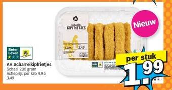 Albert Heijn Ah scharrelkipfrietjes aanbieding