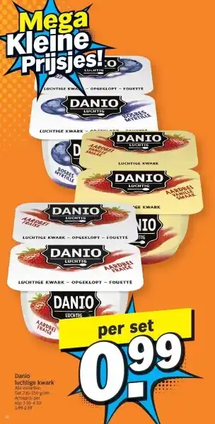 Danio luchtige kwark