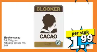 Albert Heijn Blooker cacao aanbieding