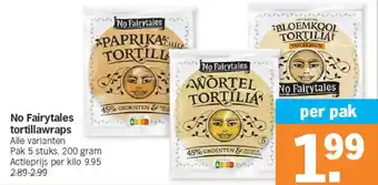No fairytales tortillawraps