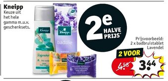 Kruidvat Kneipp aanbieding