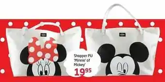 Shopper pu minnie of mickey