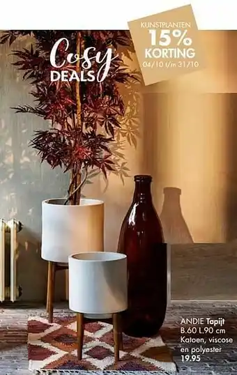 Casa Andie tapijt aanbieding