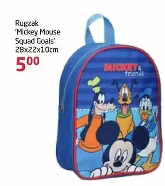 Vavantas Rugzak mickey mouse squad goals aanbieding